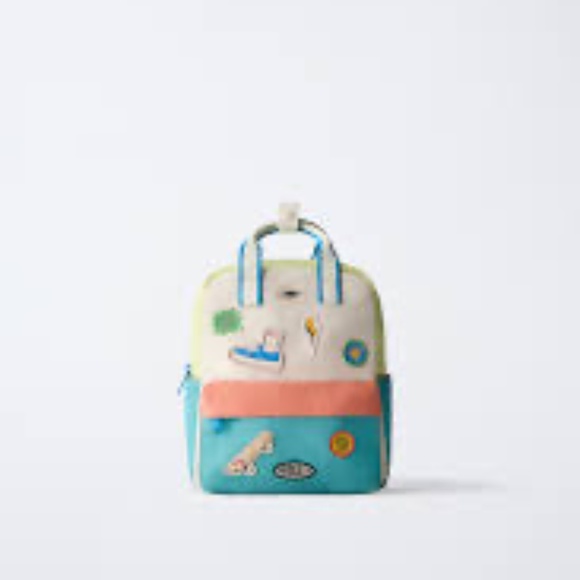 Zara Other - NWT Zara Kids Patch Backpack